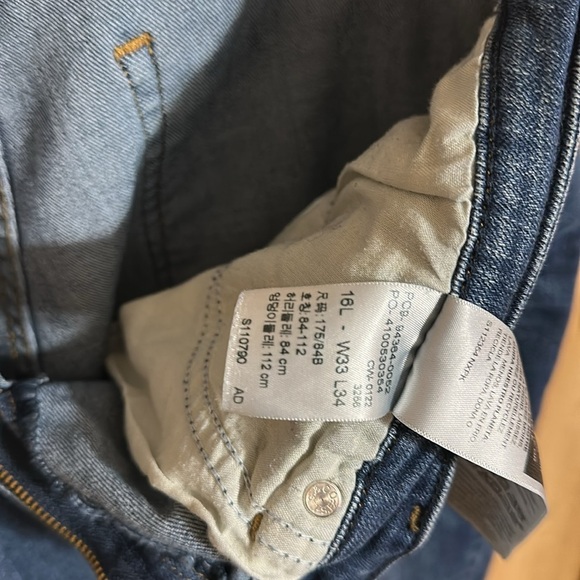 Signature Levi’s Mid Rise Bootcut Women’s Classic Blue Women's Jeans - Picture 4 of 5